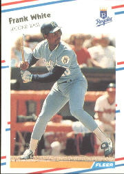 1988 Fleer Baseball Cards      273     Frank White